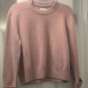 Abercrombie & Fitch Soft Pink Crew Neck Sweater